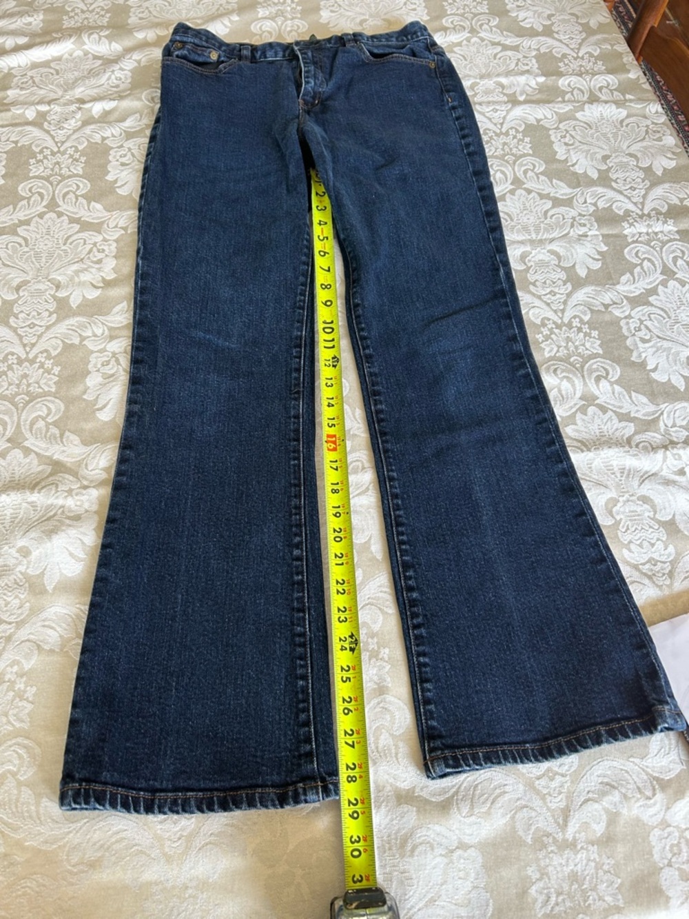 Lauren Ralph Lauren Dark Blue Flare Jeans